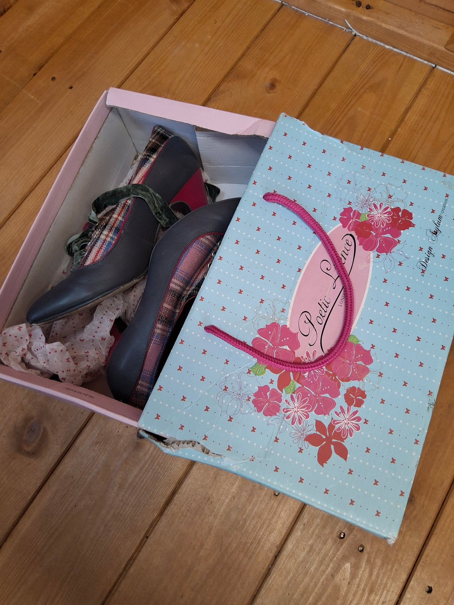 šø Irregular Choice / Poetic Licence Tartan Heels ā UK 5 / EU 38 šø