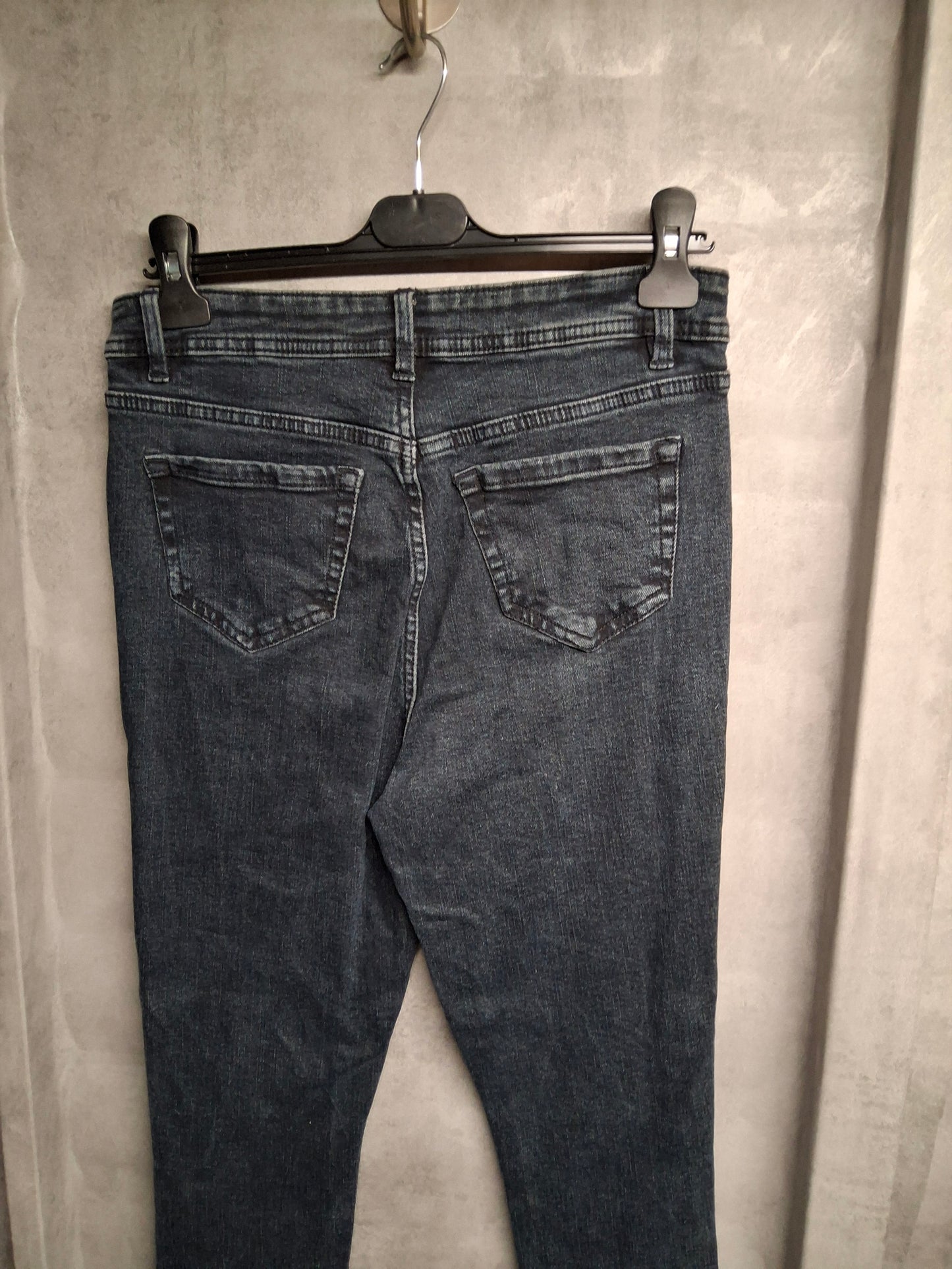 George Dark Navy High-Waisted Skinny Jeans – Size 10