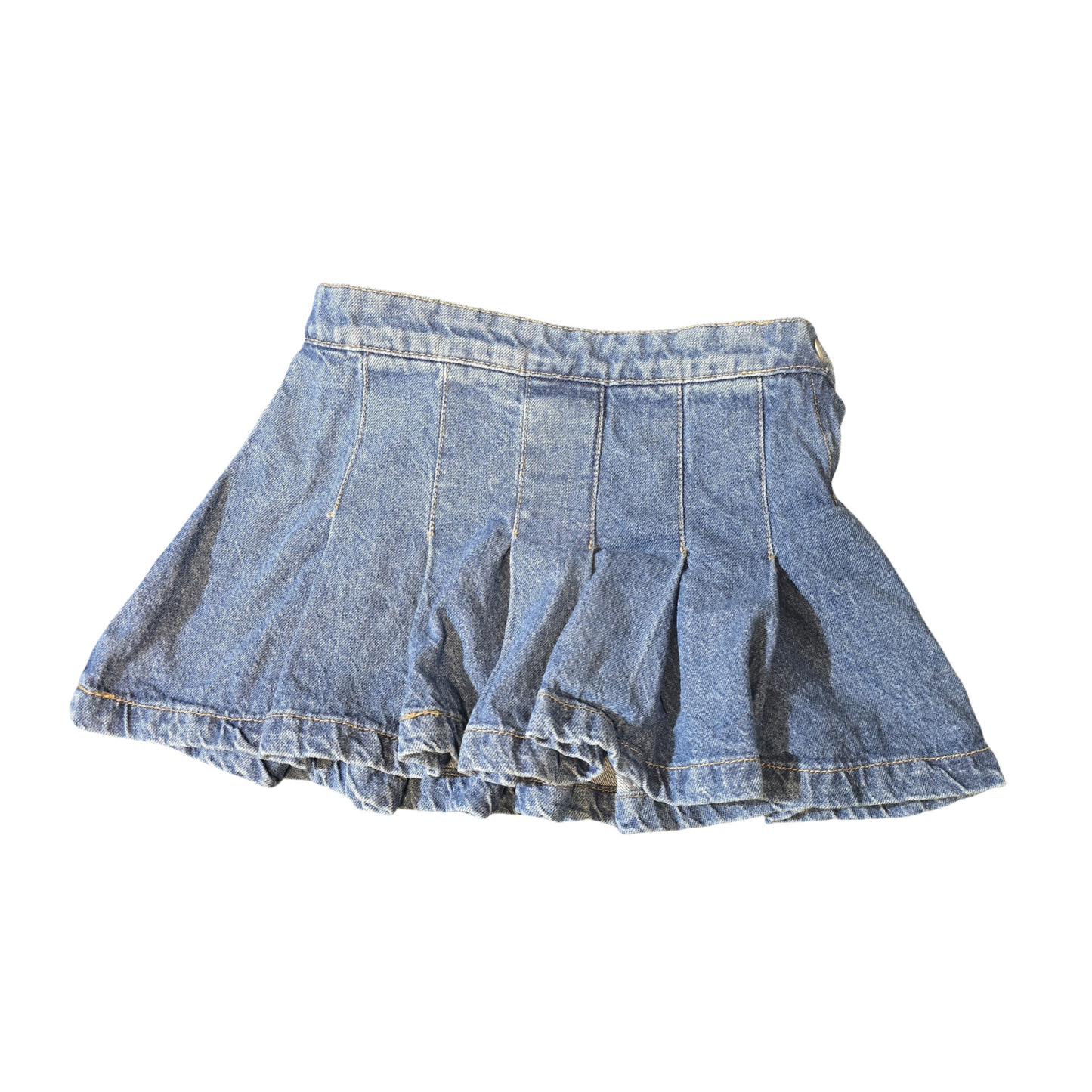 Matalan Girls Blue Denim Skirt β Age 5-6 Years β 100% Cotton