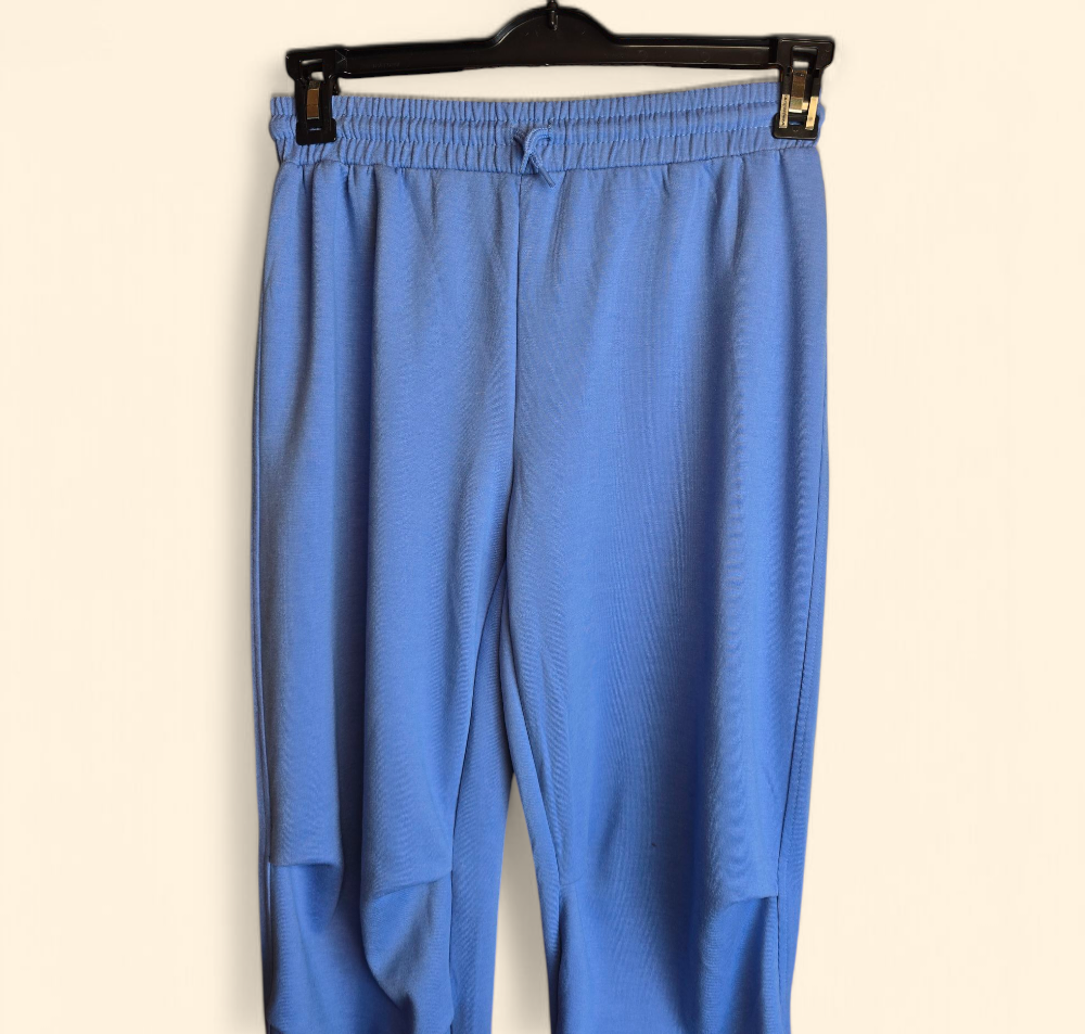 Primark girls blue jogging bottoms with baggy knee design age 12-13years