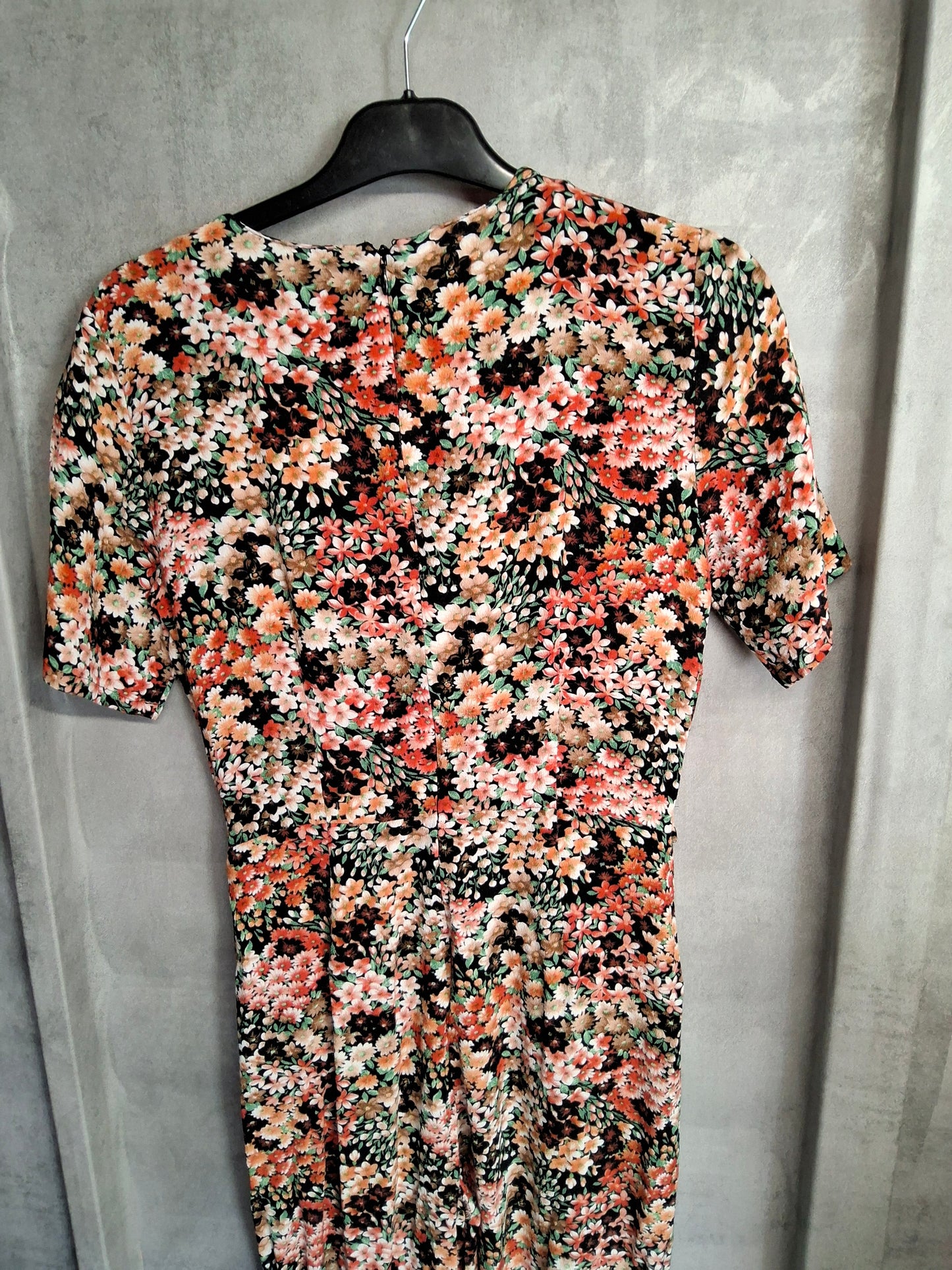 Anthropologie Kachel Floral Jumpsuit – Wide Leg Viscose Boho Style