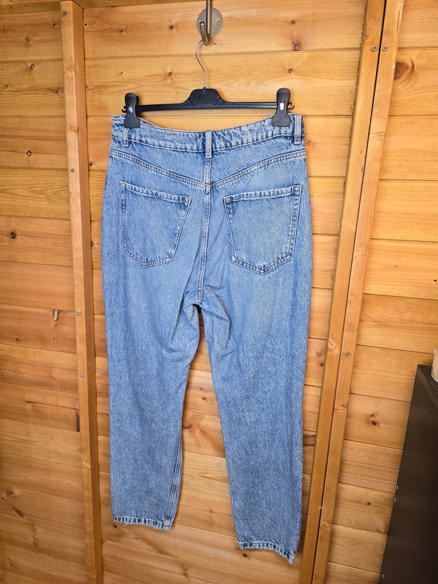 Dynamite ‘Claudia’ Light Blue Slim Jeans Size 8 – High Waisted, Distressed, 29” Waist, Ripped