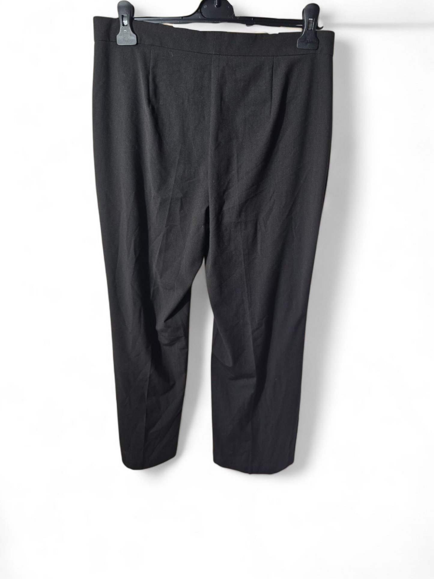 Marks & Spencer black high waisted bootcut work trousers size 12