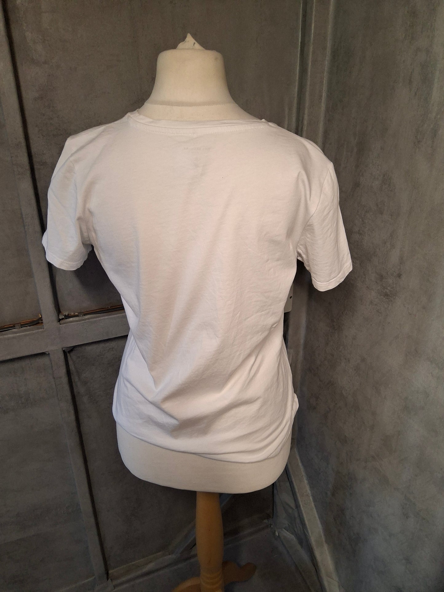 Classic White Cotton T-Shirt – George Size 10 🌟
