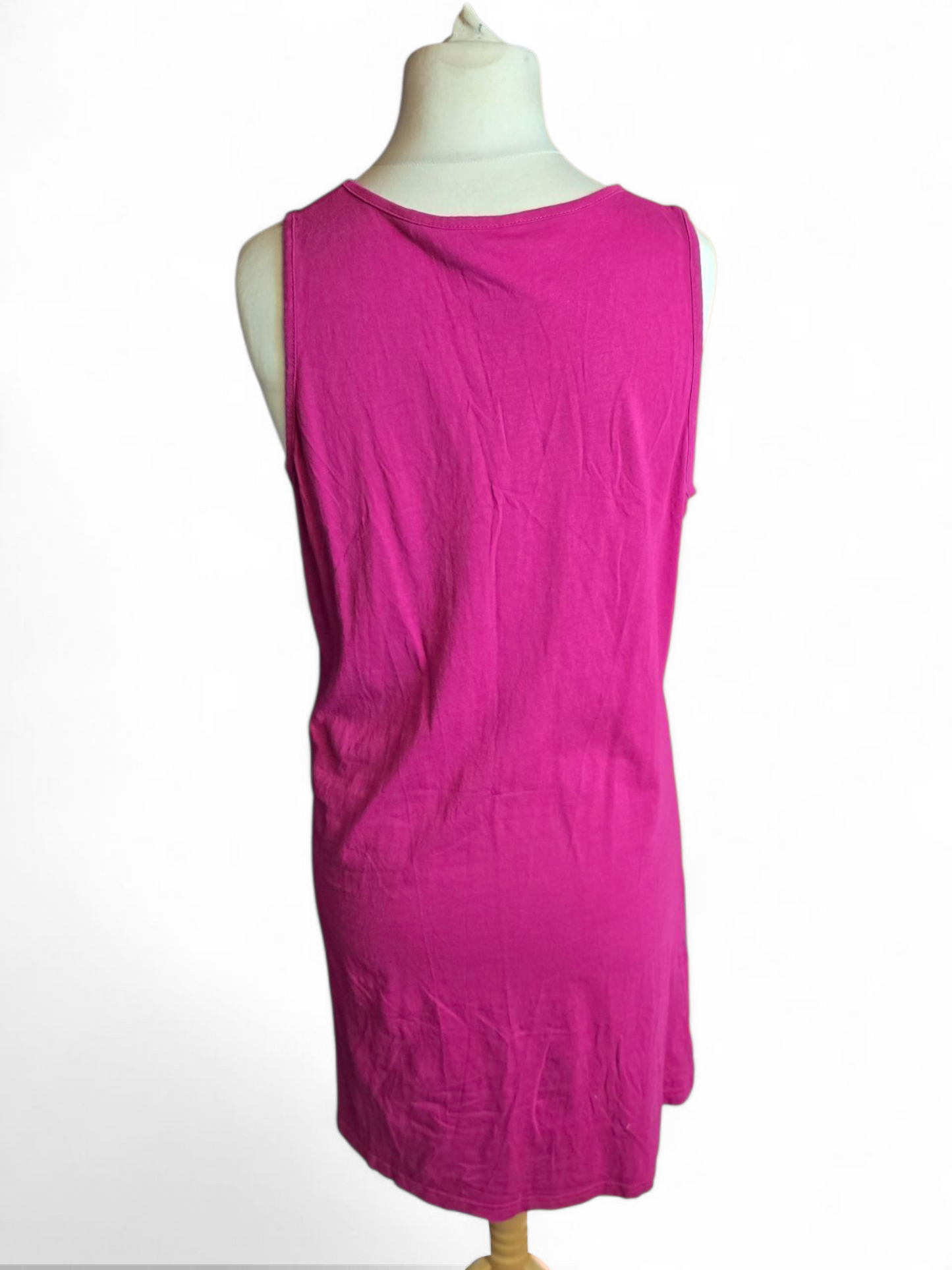 Regatta purple sleeveless knee length causal dress size 16