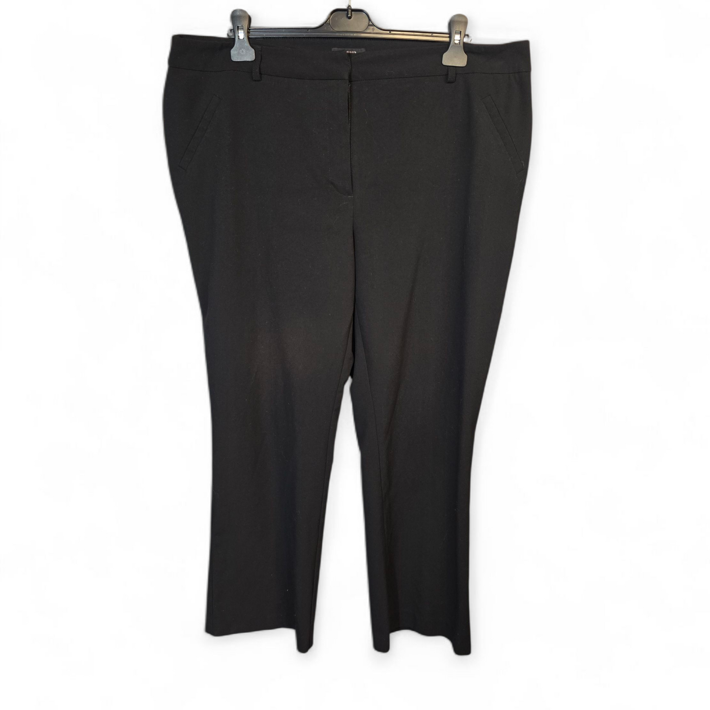 Matalan Black Bootcut Work Trousers β Size 18 β High Waisted Smart Office Style