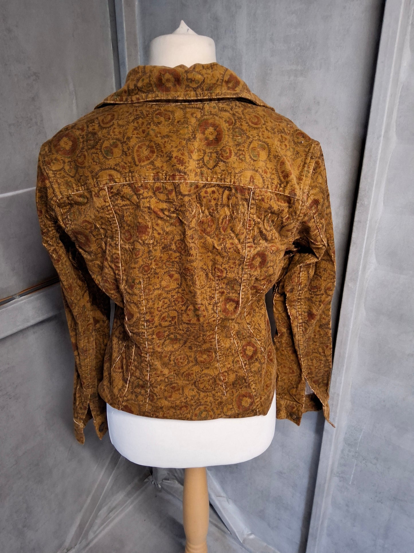 Christopher & Banks Brown Corduroy Jacket – Size M (UK size 10/12)