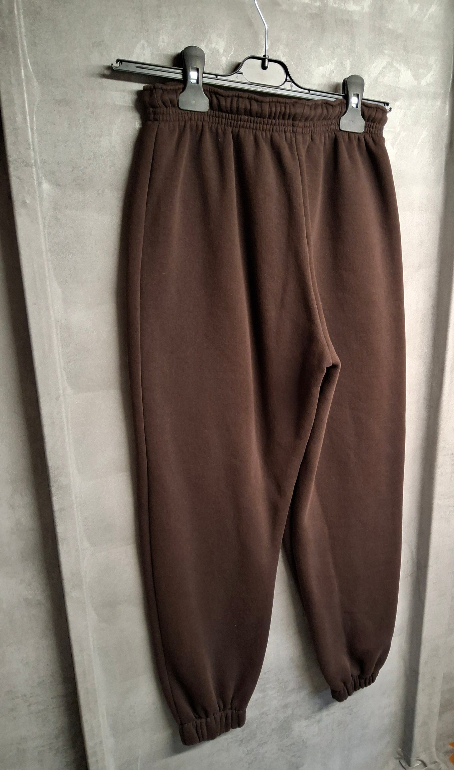 Prettylittlething Chocolate Brown Joggers | Size 6 | Fleece-Lined