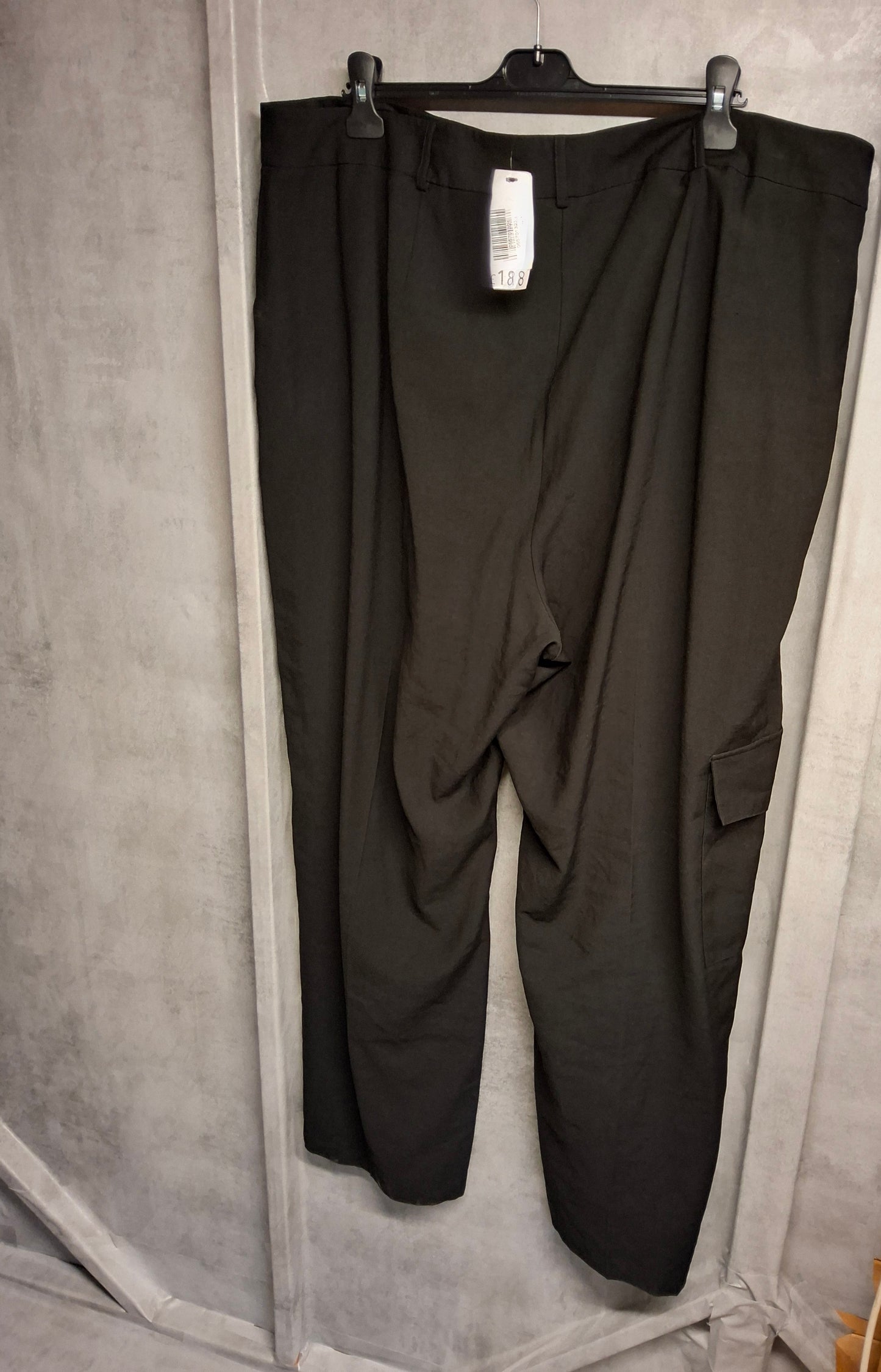 π€ George Wide-Leg Black Trousers β Size 24 & Serving Drama π€