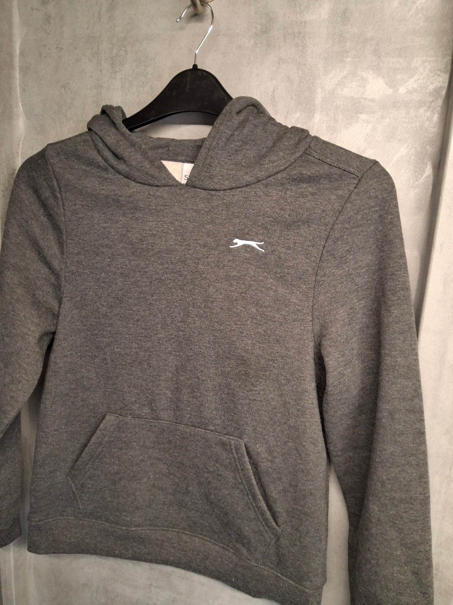 Slazenger boys Grey Hoodie β Age 13 β Classic Sportswear