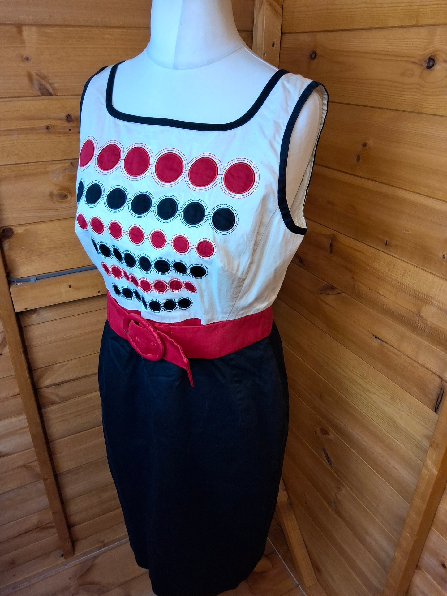Y2K Marks & Spencer Autograph Colour Pop Midi Dress β Size 14 π
