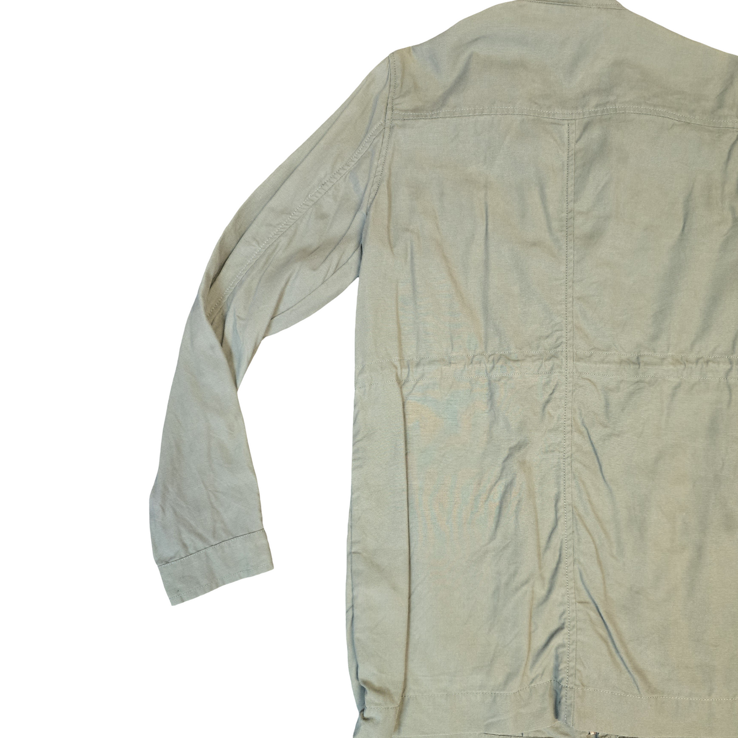 Thought Utility Jacket Khaki Size 10 Lightweight Causal