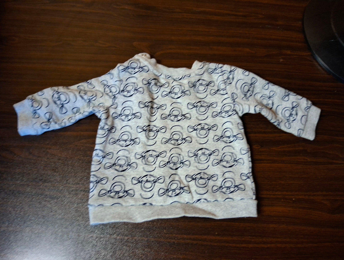 George Boys Grey Jumper β 3β6 Months β Cotton & Polyester