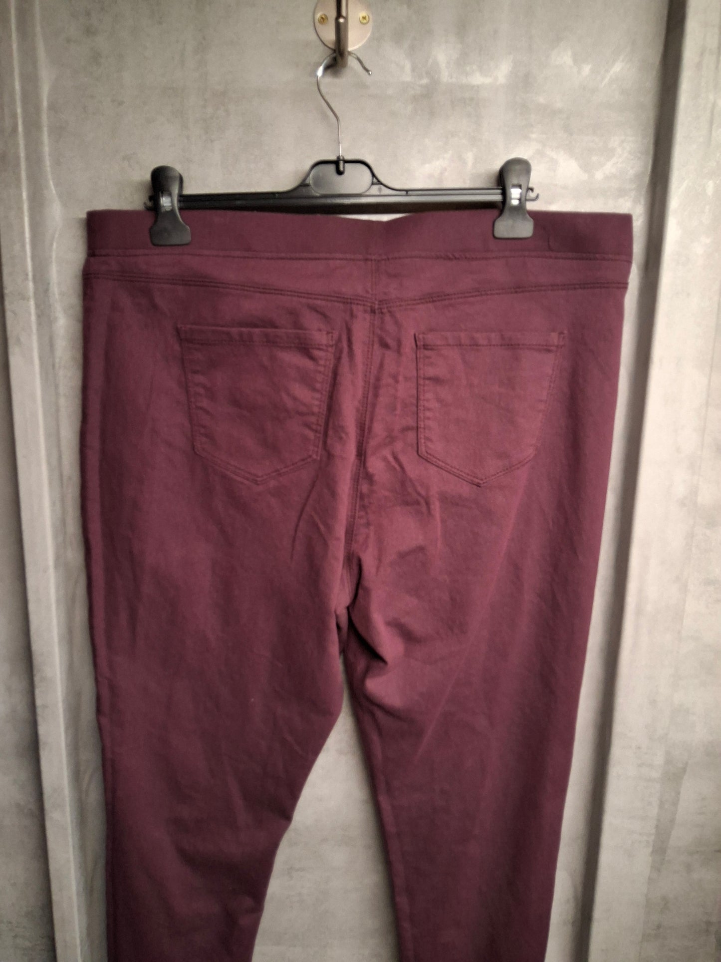 Pep & Co Purple Jeggings – Size 18 – Comfy Enough for Couch Days, Cute Enough for Outside