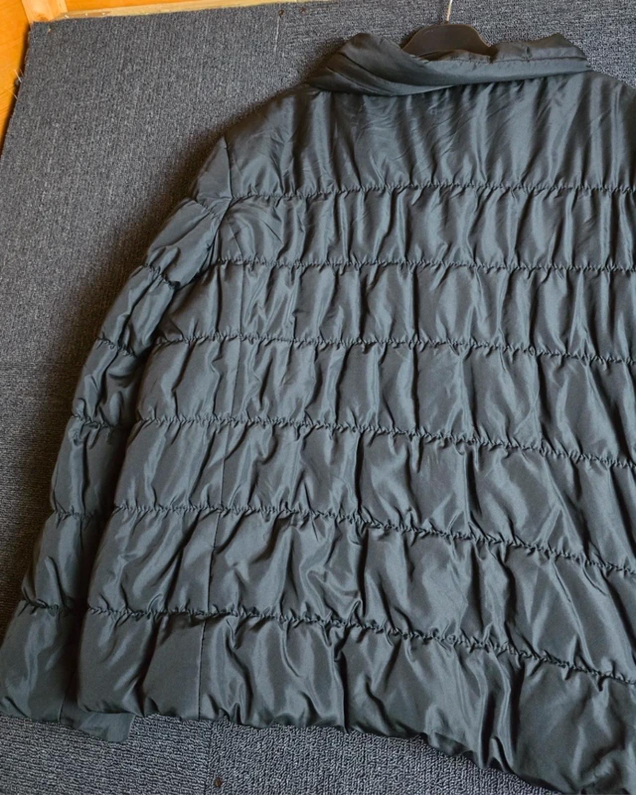 Epilogue Coat Black Size 18 Quilted Causal Winter