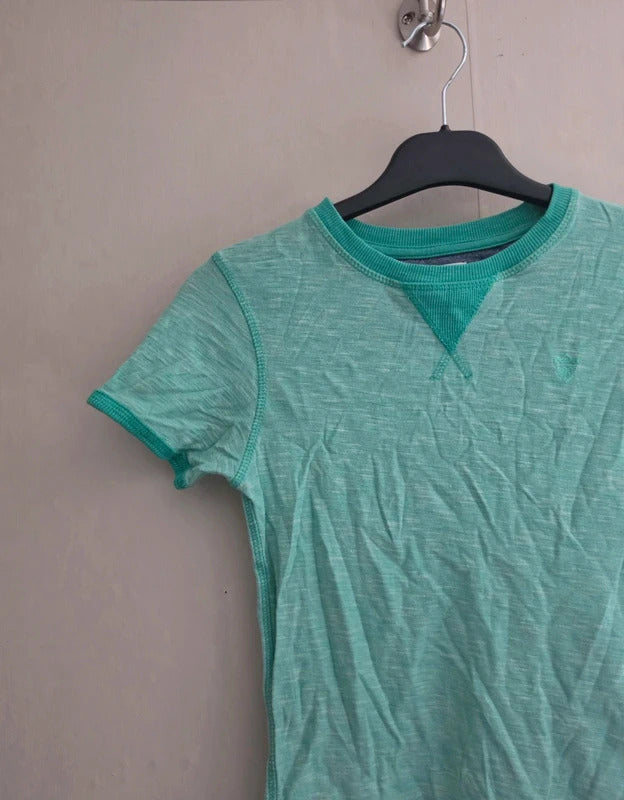 F&F Boys Green Short Sleeve T-Shirt – 6–7 Years