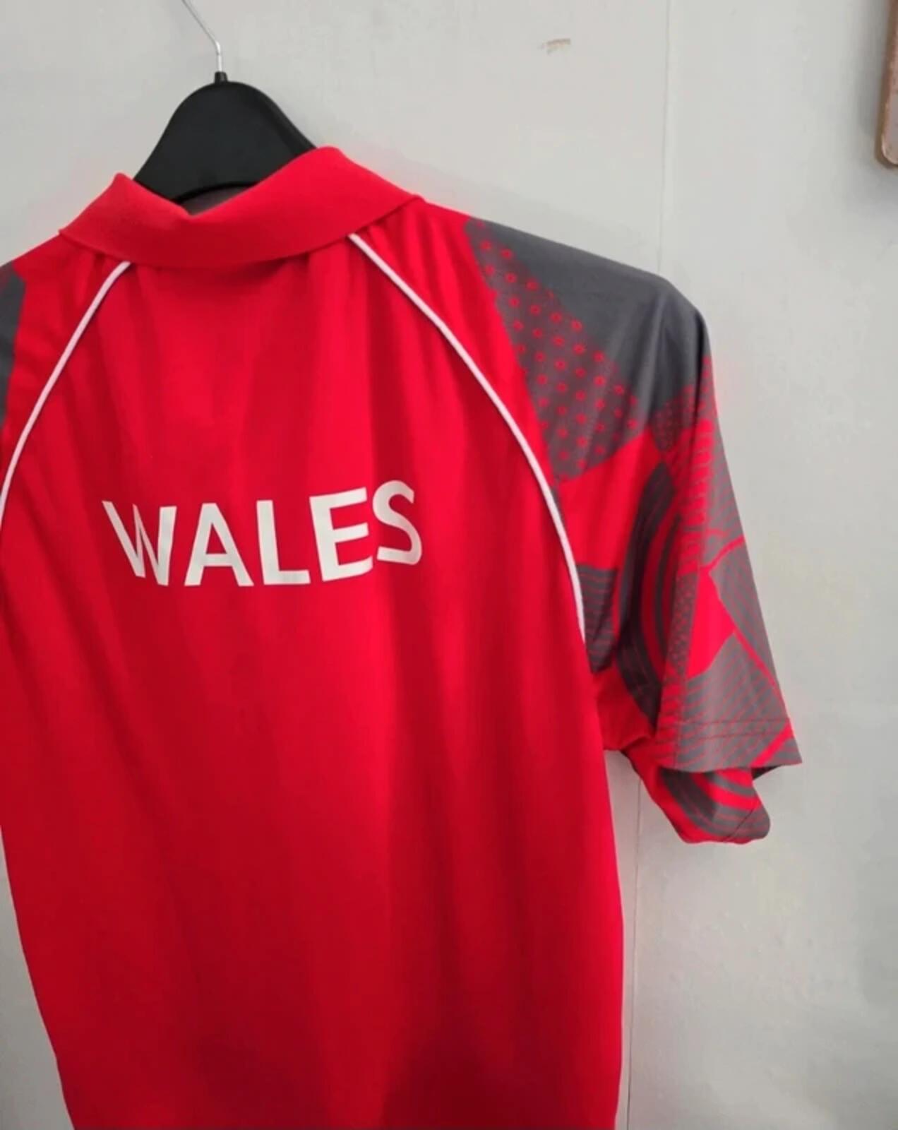 Official Wales Rugby World Cup Japan 2019 Polo Shirt Size XL