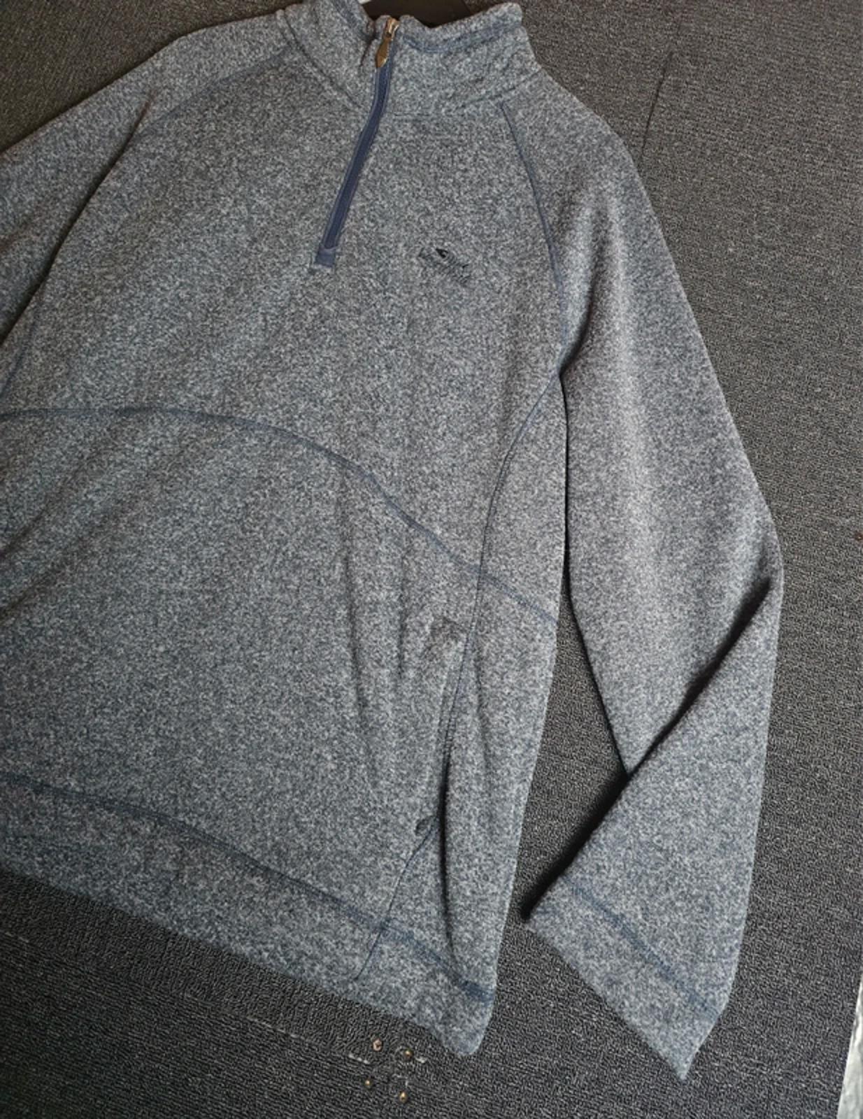 Weird Fish Jumper Navy/ Grey Size XL Men's Causal Outdoor