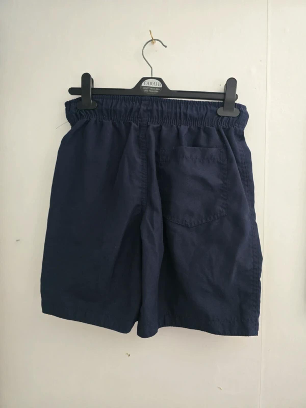 Primark Boys Navy & Red California Surf Swimming Trunks Age 12-13 Years
