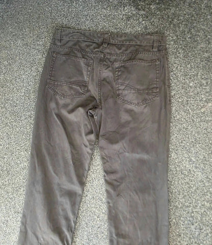 FatFace Men's Grey Slim Fit Jeans W32 Regular 100% Cotton