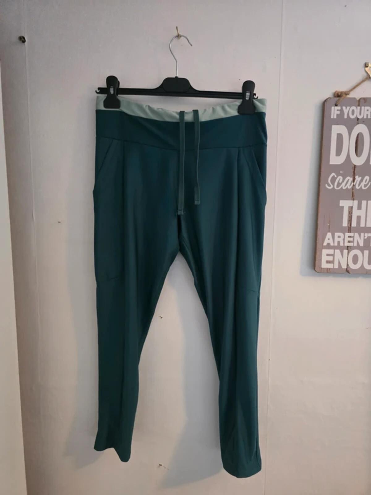 Crane Green High-Waisted Gym Leggings L Size 16-18