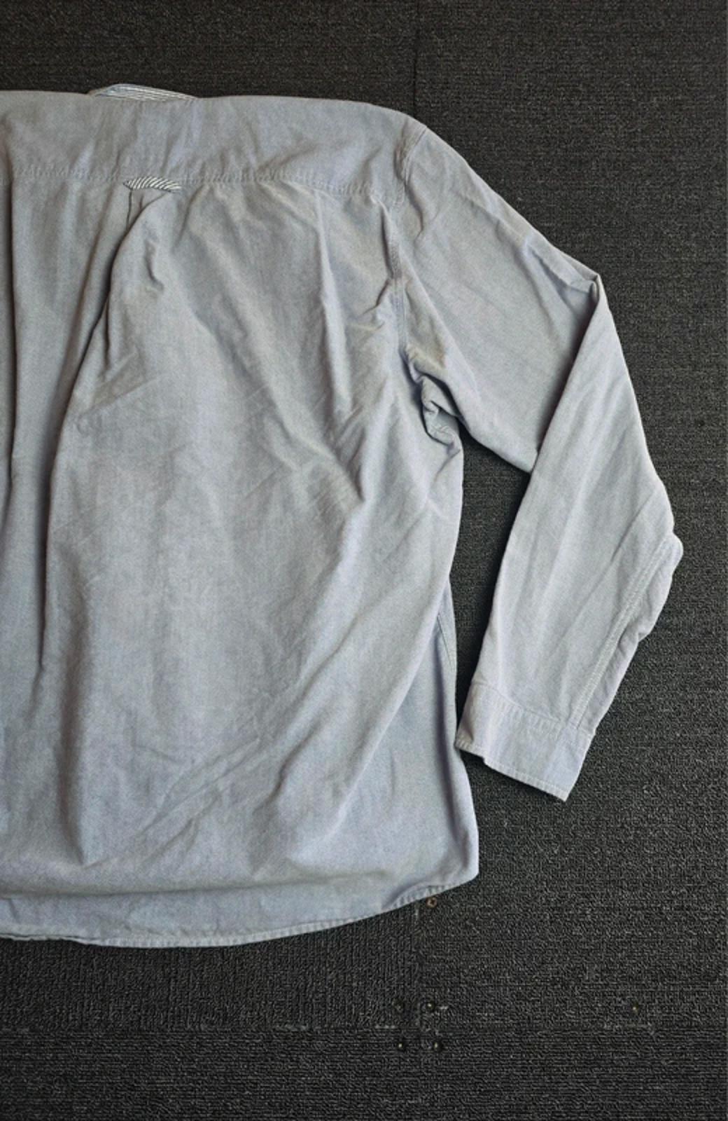 White Stuff Light Blue Shirt Men's Size 2XL Classic Fit Smart Causal