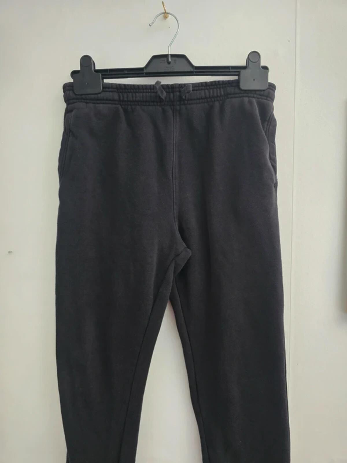 Boys Matalan Classic Black Jogging Bottoms Age 12 Years