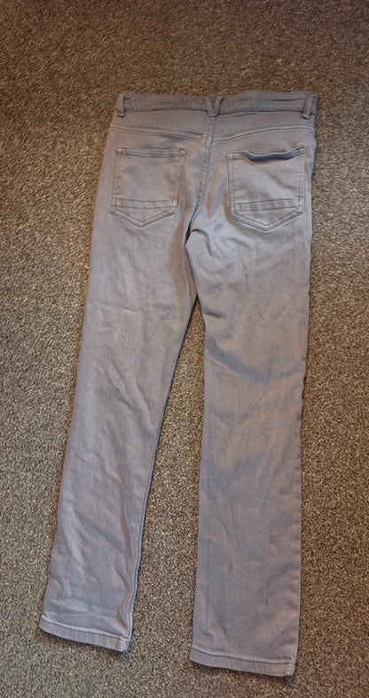 Men's George Grey Straight Leg Jeans W32 L32