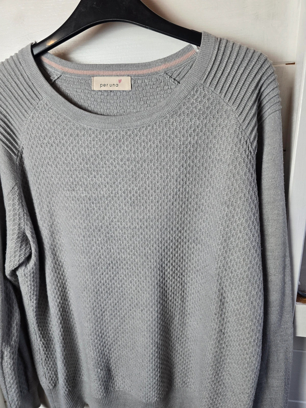 Per Una grey long sleeved jumper size 16