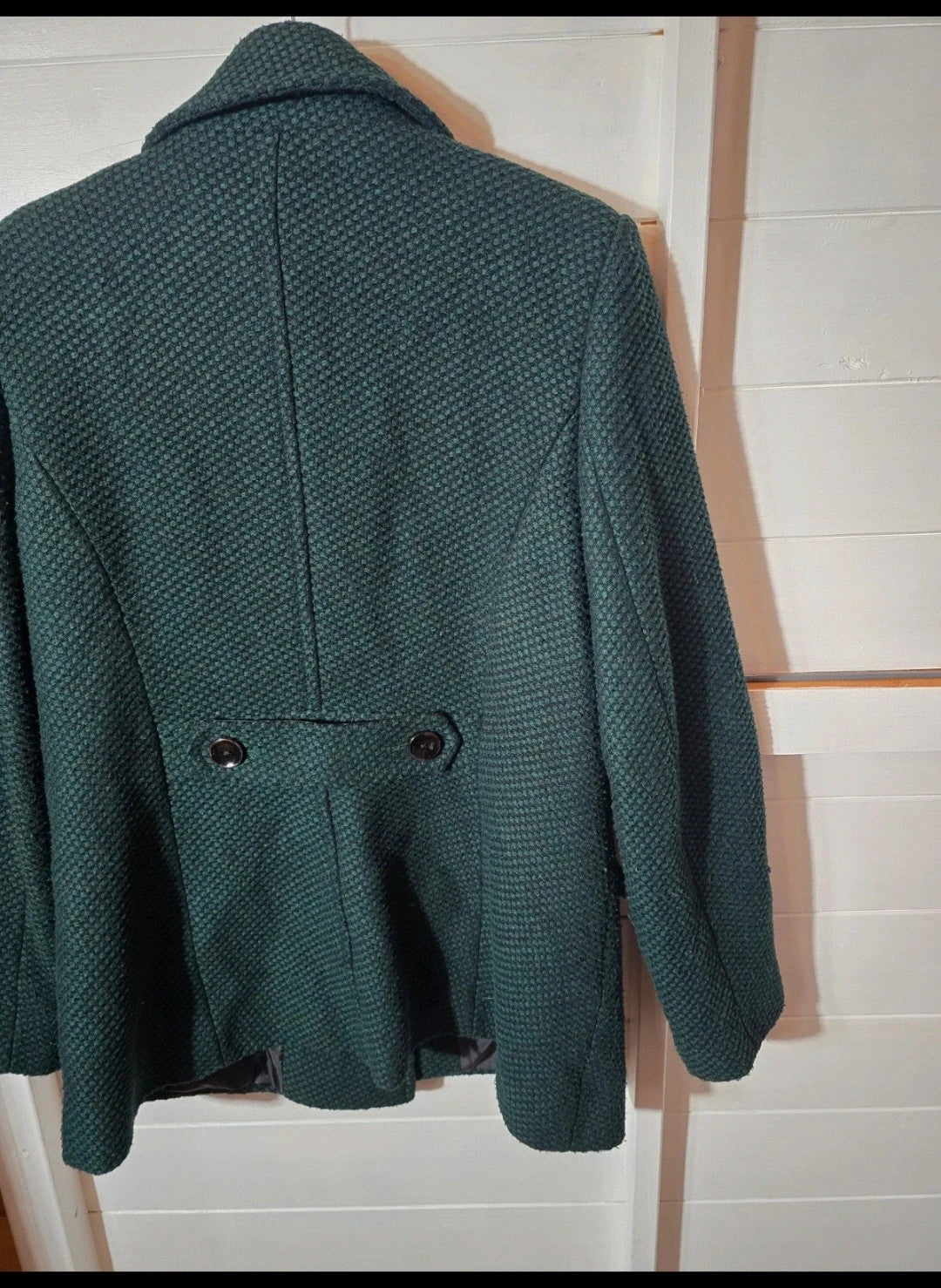 The Collection at Debenhams green knitted long sleeved peacoat size 16