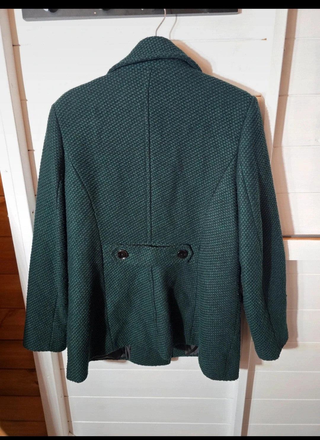 The Collection at Debenhams green knitted long sleeved peacoat size 16