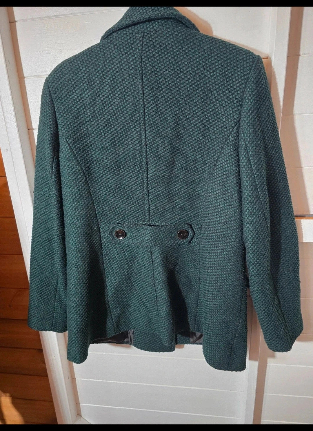 The Collection at Debenhams green knitted long sleeved peacoat size 16