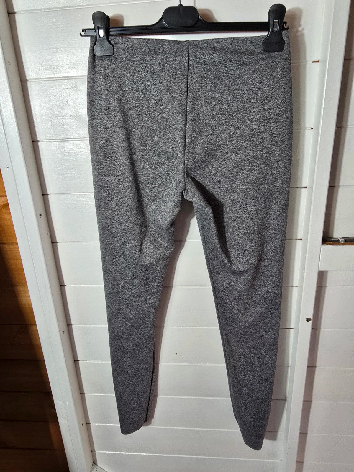 F&F grey skinny high waist leggings age 13/14years