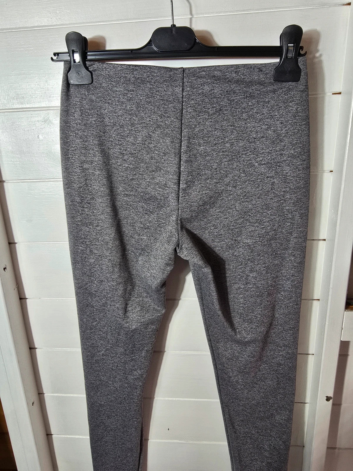 F&F grey skinny high waist leggings age 13/14years