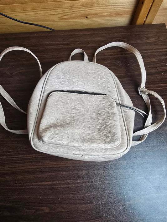 Primark beige small backpack