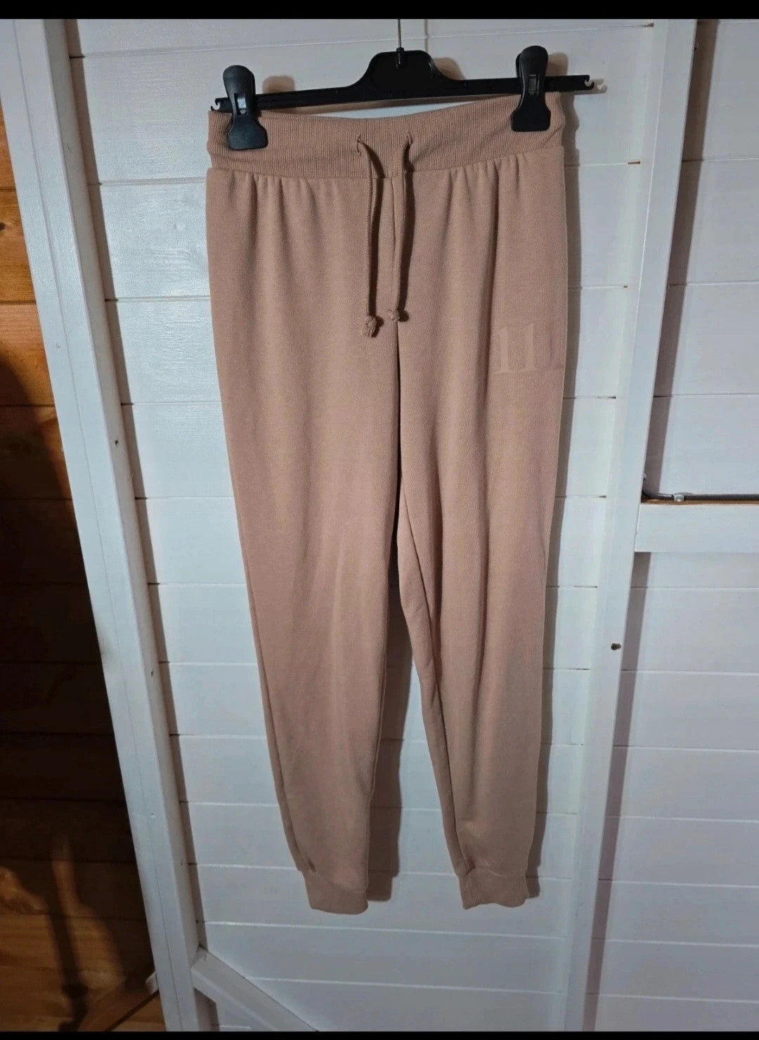 Primark beige skinny joggers size 6/8