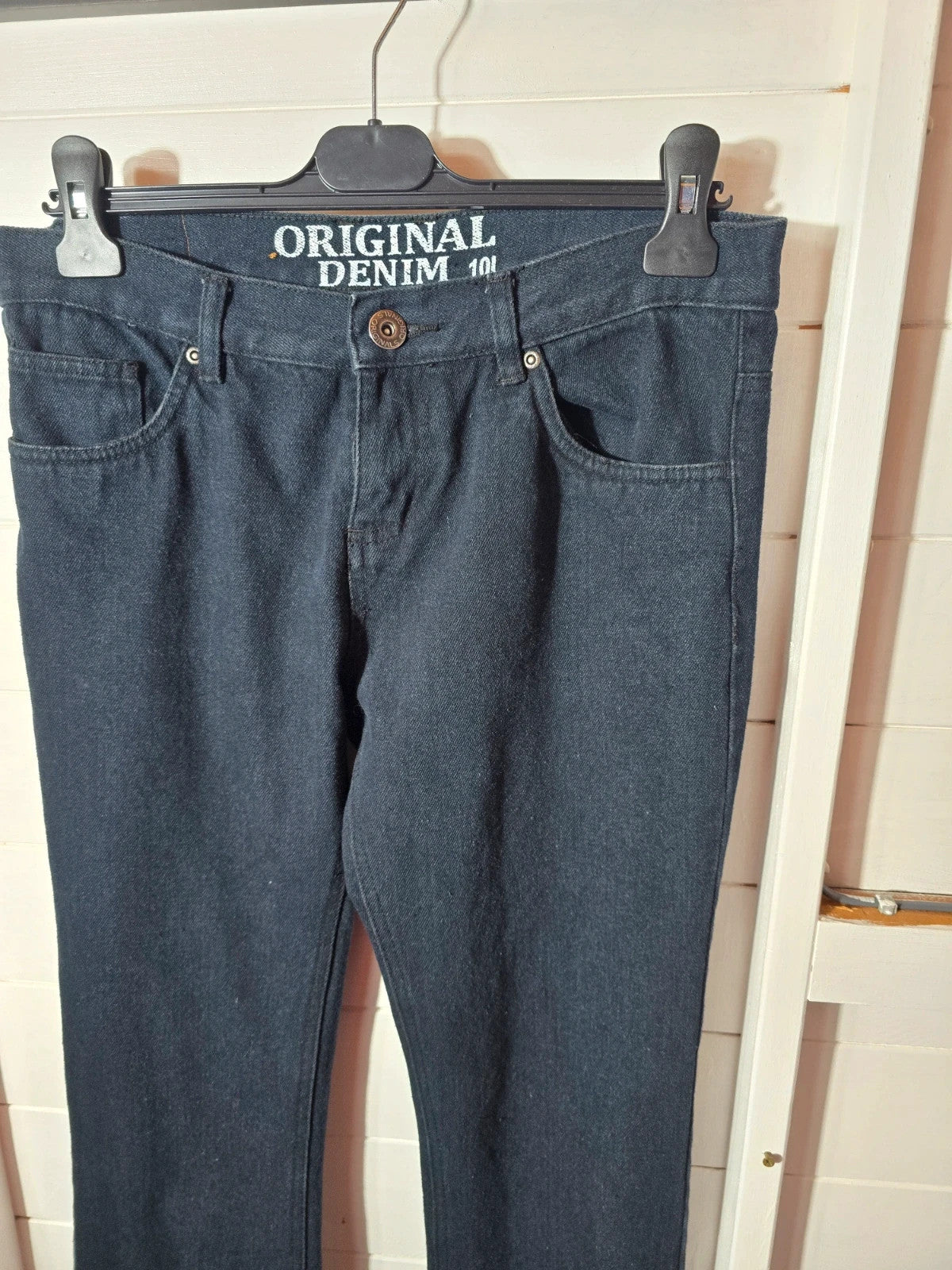 Original denim flared low rise denim jeans size 10L