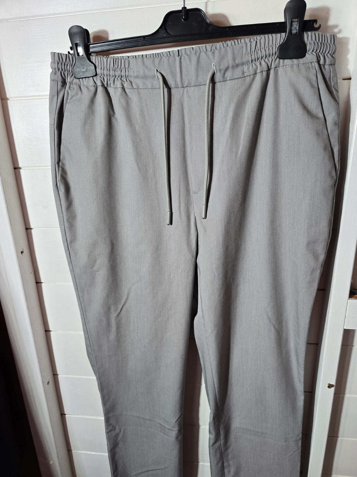 Mens Topman light grey slim chinos size 32" L