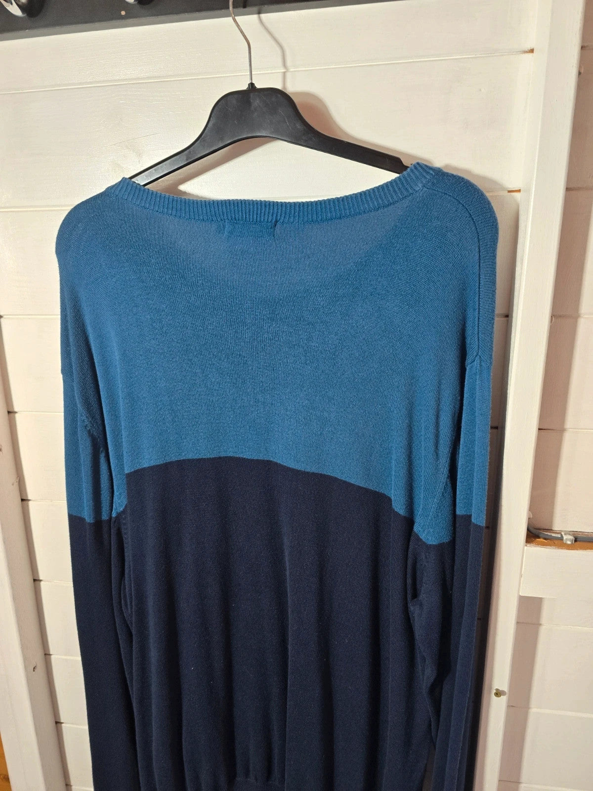 Men's Jacamo navy & blue long sleeved jumper size 1XL