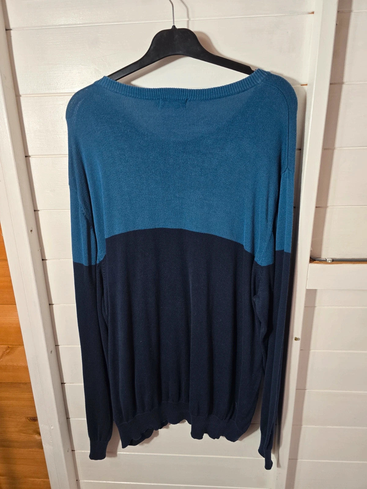 Men's Jacamo navy & blue long sleeved jumper size 1XL