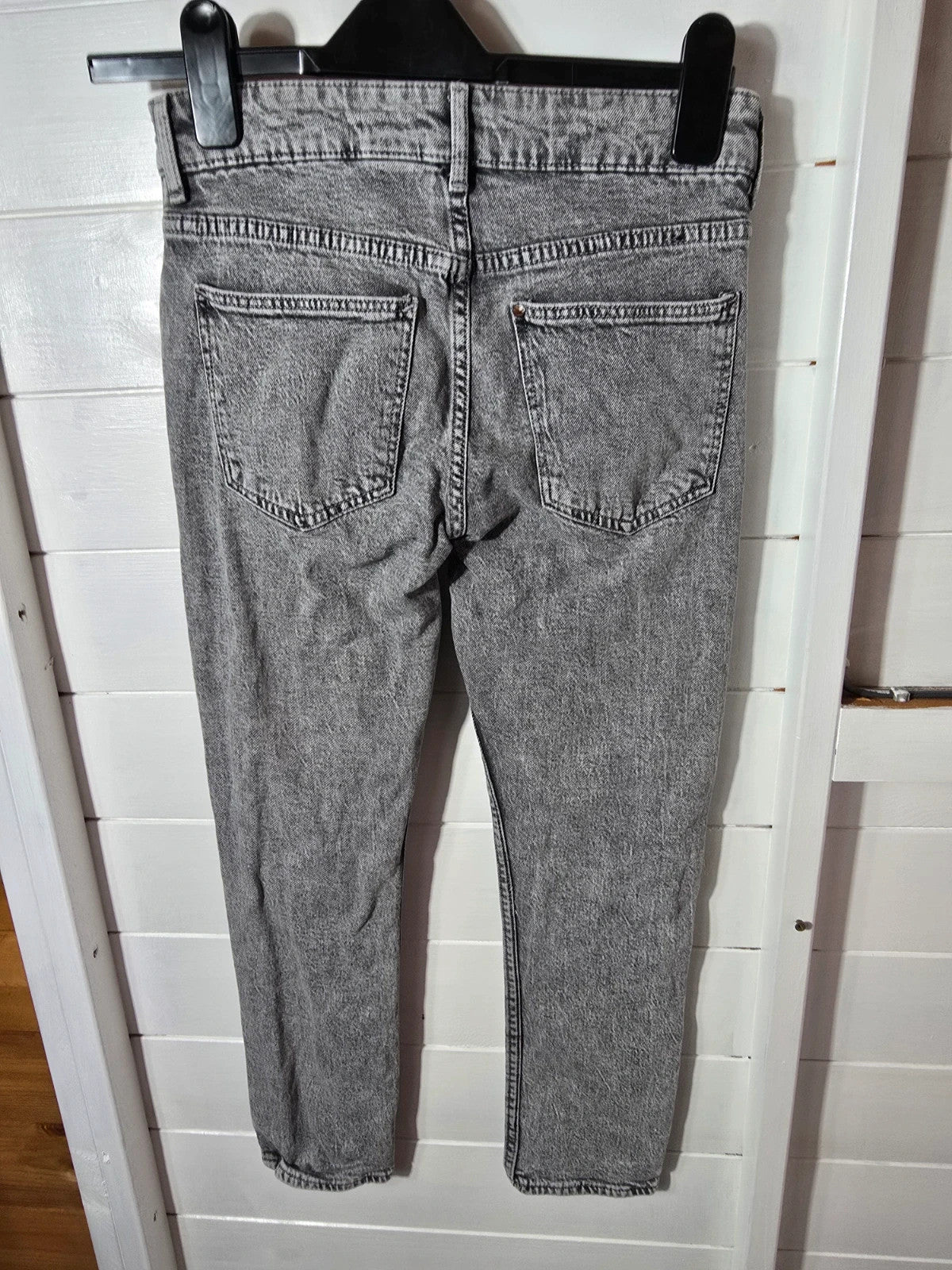 H&M grey slim fit denim jeans age 10-11years