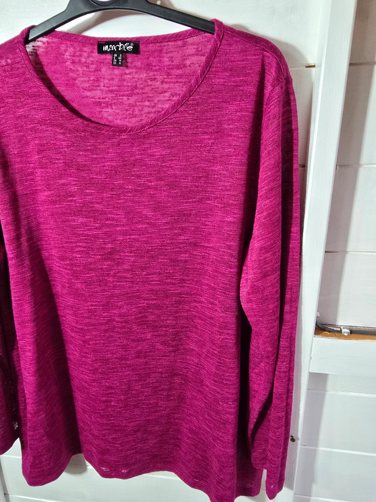 Marble pink long sleeved t-shirt size 2