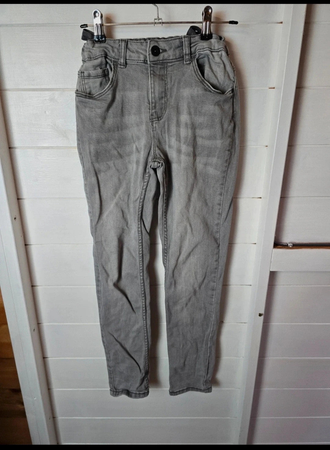 Primark boys grey skinny jeans 10/11years