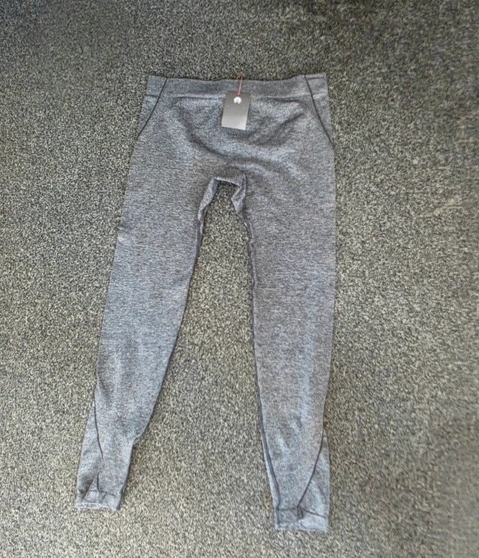 HIIT Grey High Waisted Bodyfit Gym Leggings Small Size 6-8 NWT