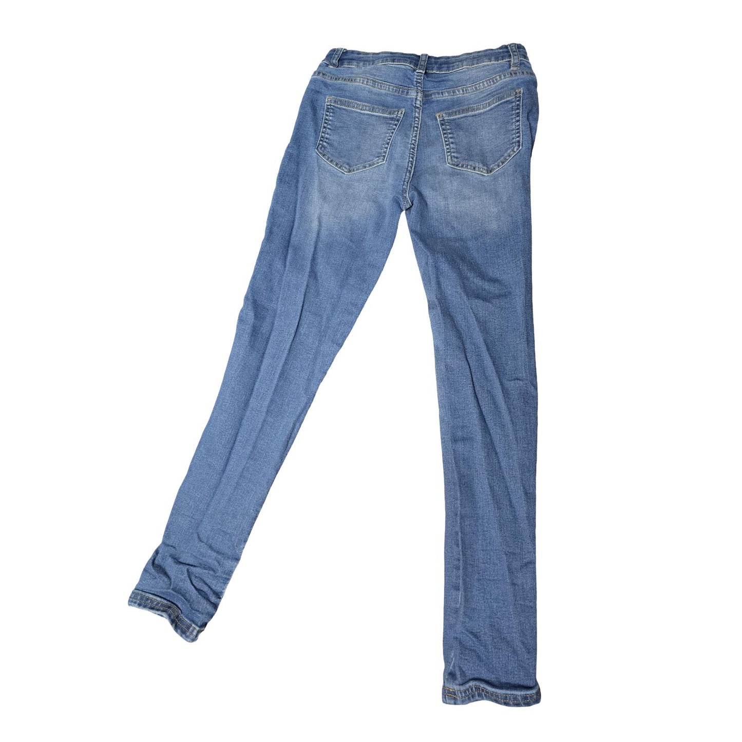 M&S Mini Ivy Skinny Blue Jeans – Silver Sequin Detail – Girls 12–13yrs