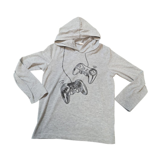 Shein Boys Grey Hoodie Age 7 – Fits 5 Years+ Casual