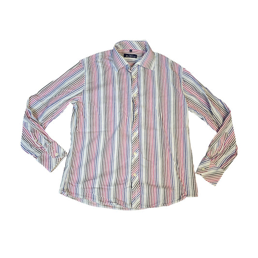 Ben Sherman Mens Stripe Shirt Multicolour Size L Smart Casual