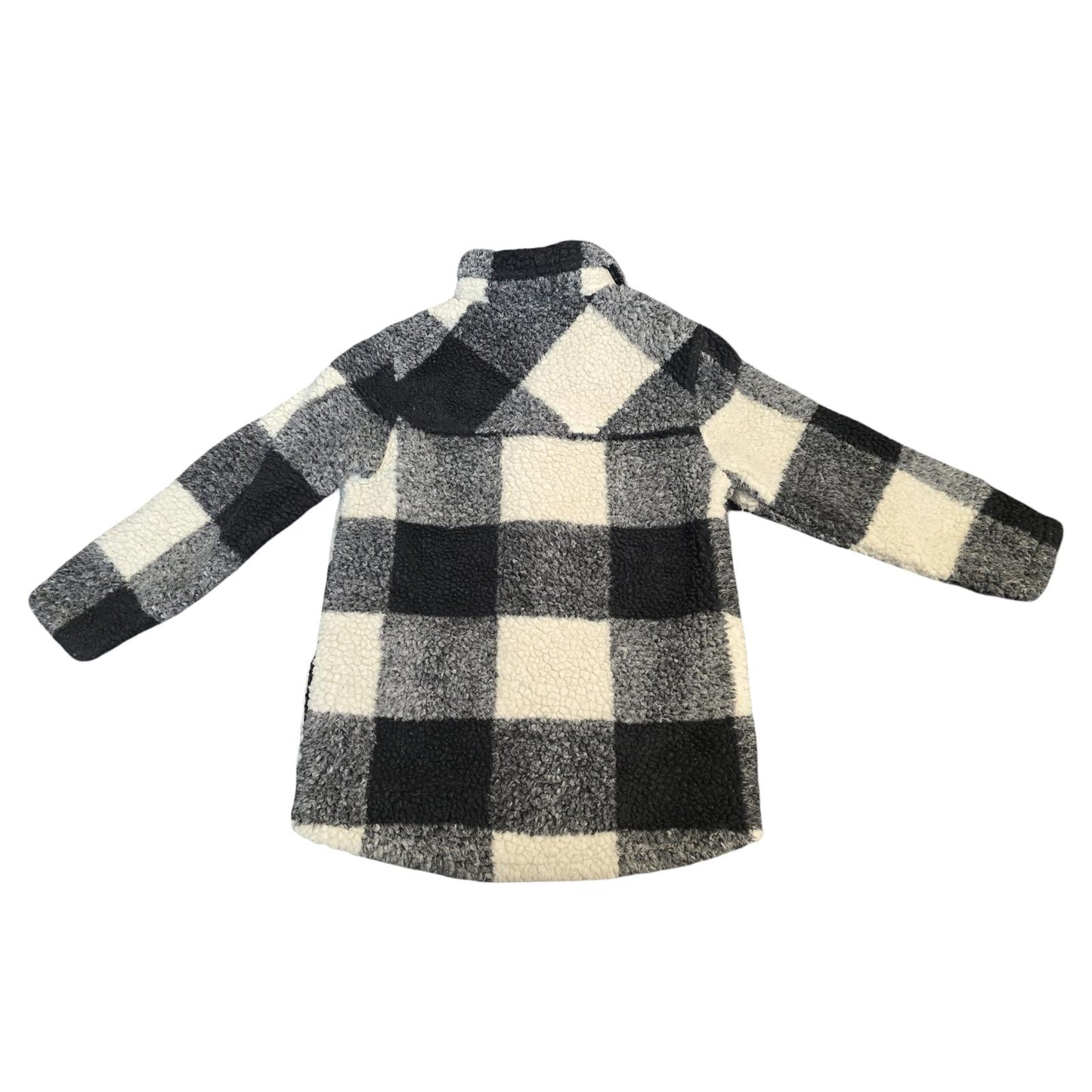 Next Kids Fleece Jacket Black, Grey & White Size 6years Causal Boys