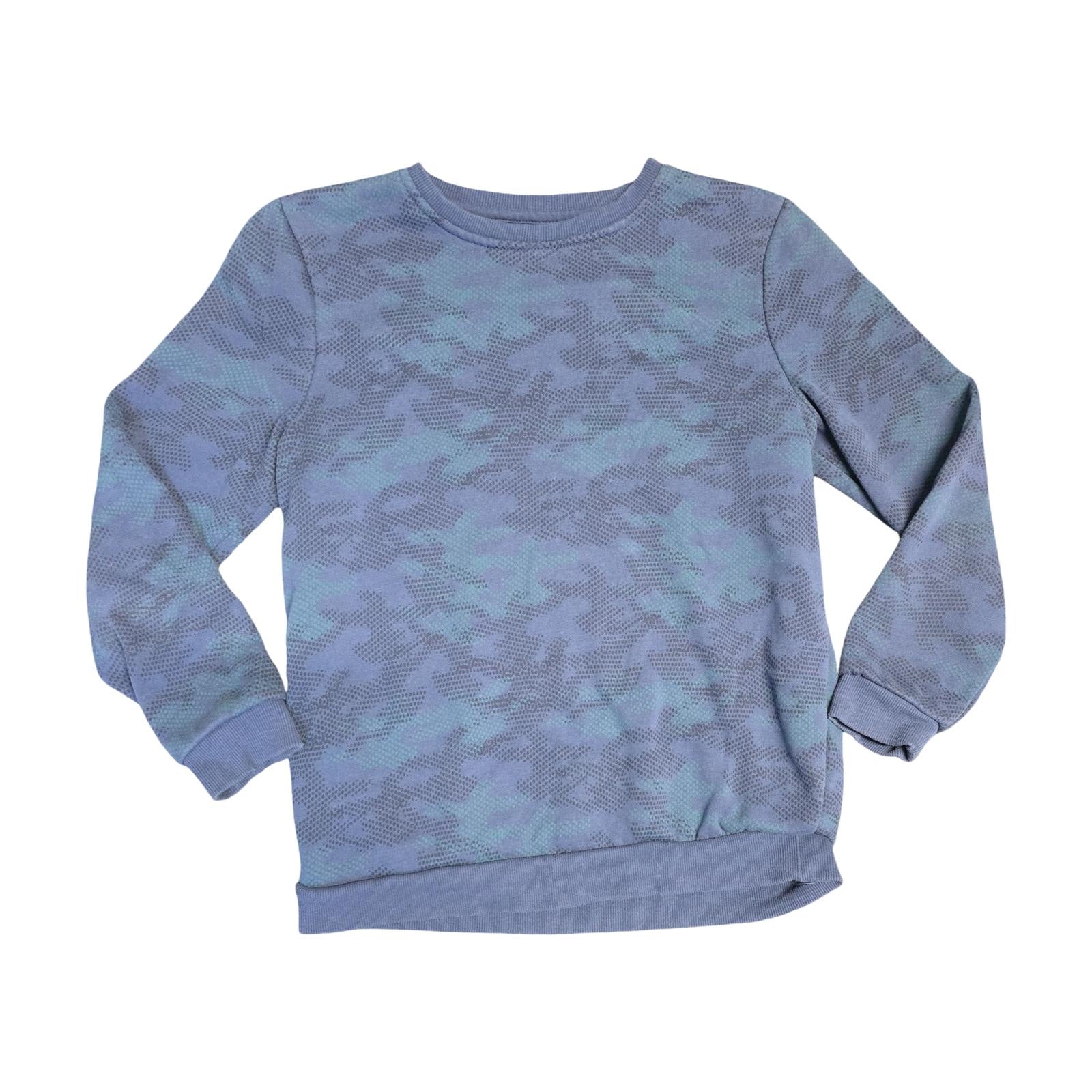 Blue Jumper Age 10-11years Camouflage Causal Boys Primark