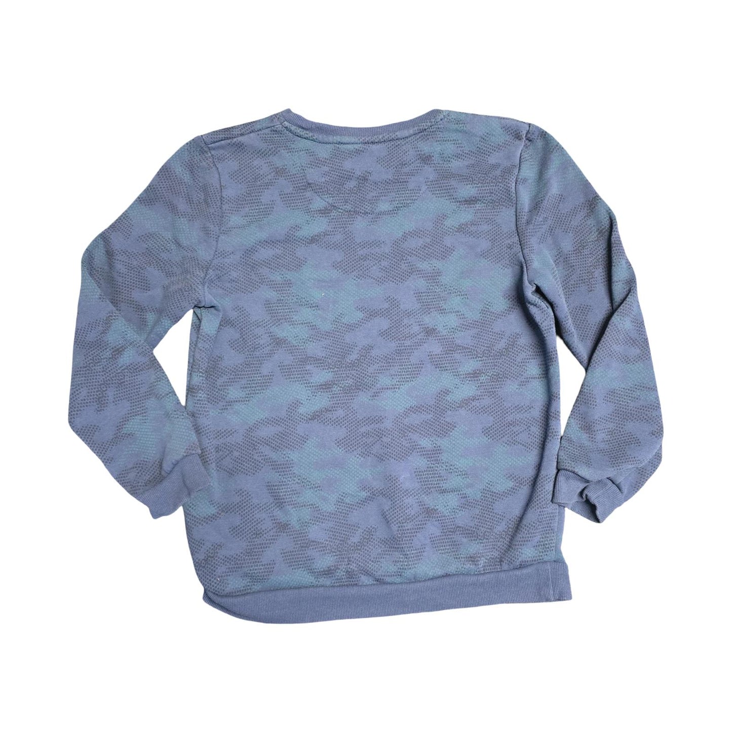 Blue Jumper Age 10-11years Camouflage Causal Boys Primark